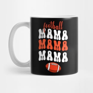 Football Mama Groovy Mug